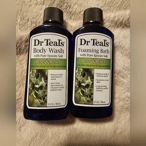 Dr. Teal's Eucalyptus Spearmint Foaming Bath & Body Wash Set